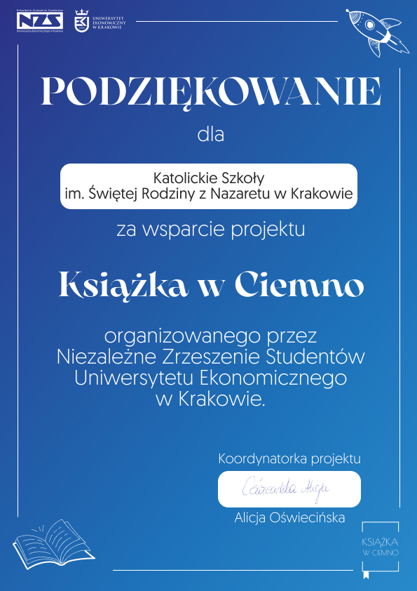 ksiazka w ciemno podz