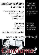 Cantiamo - plakat