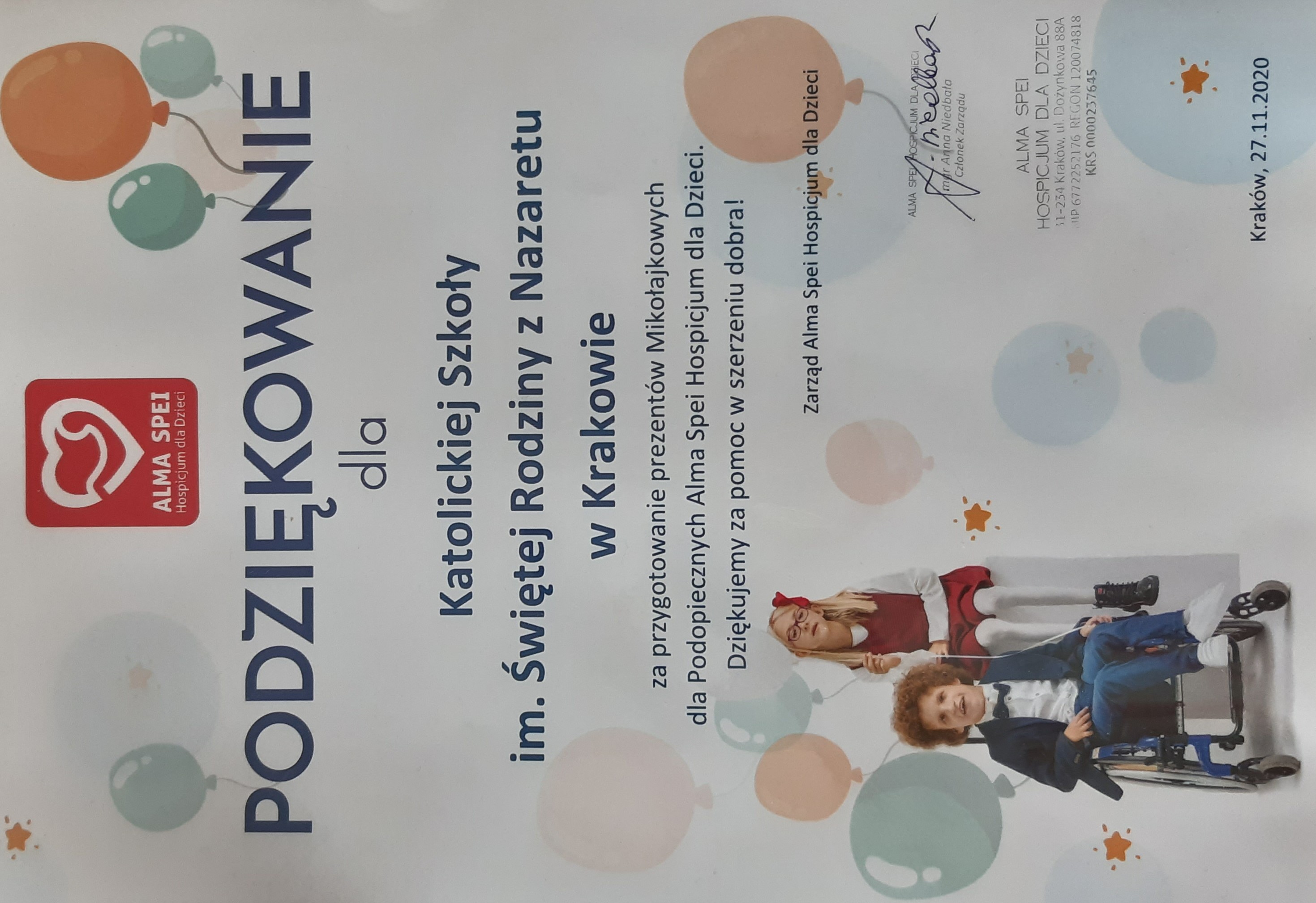 podziękowanie 1