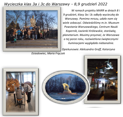 wycieczka 3ac Wa wa